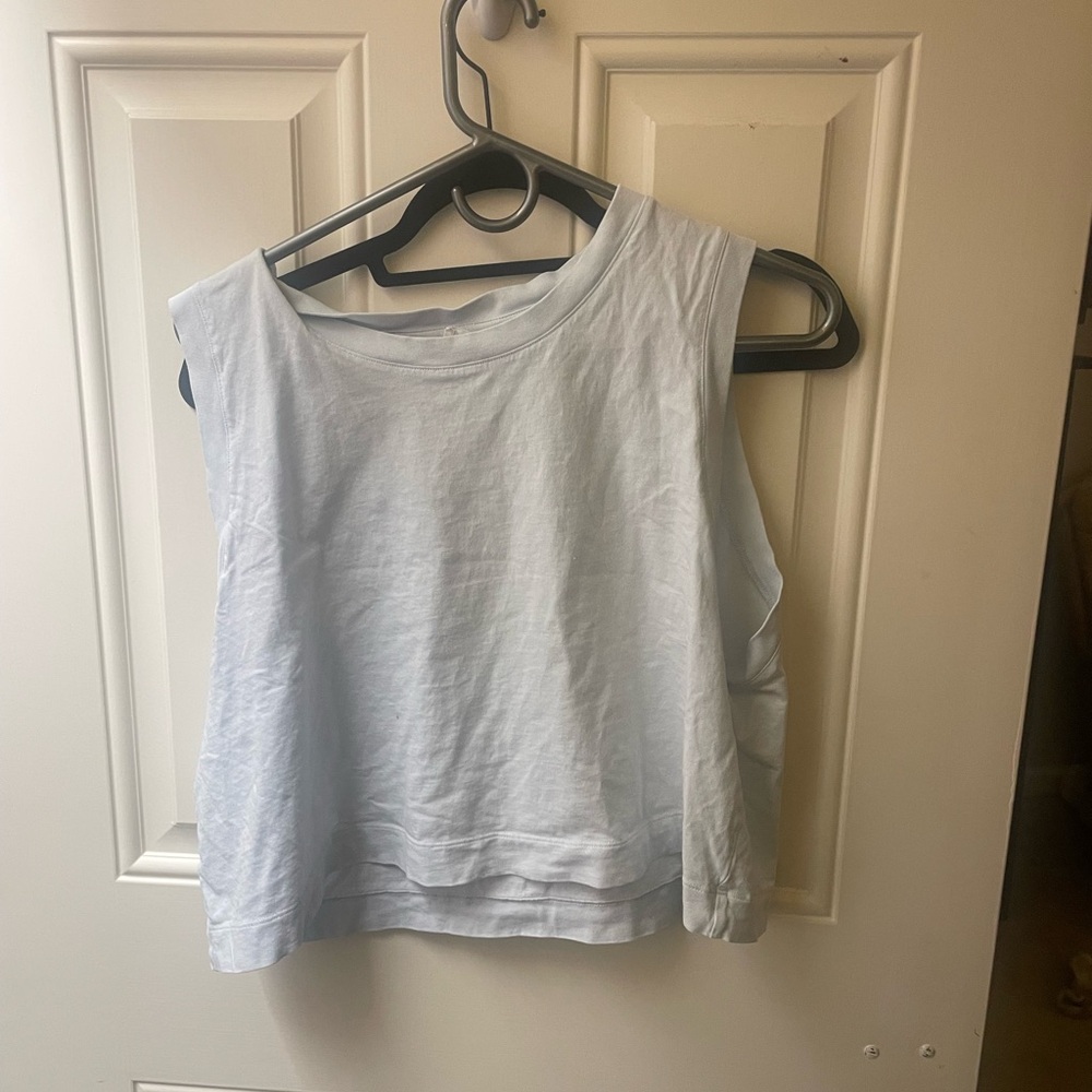 Wilfred Artizia Light Blue Weekend Tank Top Size XL